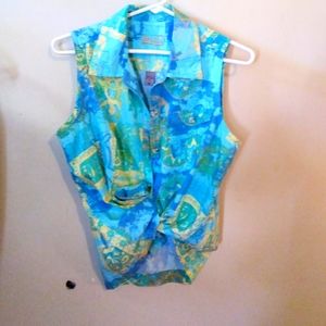 Stylish Brias  Collar Butting Up Shirt.